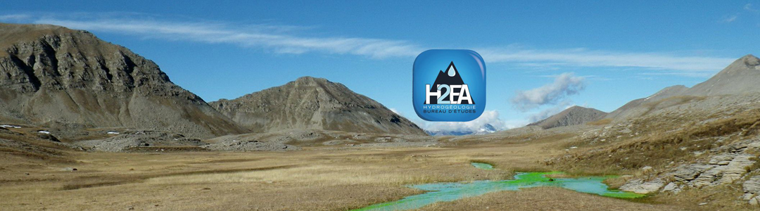 Bandeau d'accueil de la société H2EA