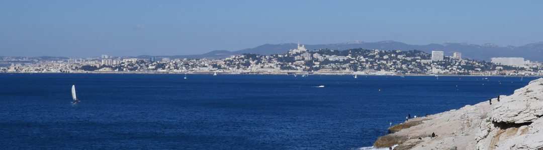 Marseille vue du Mont Rose