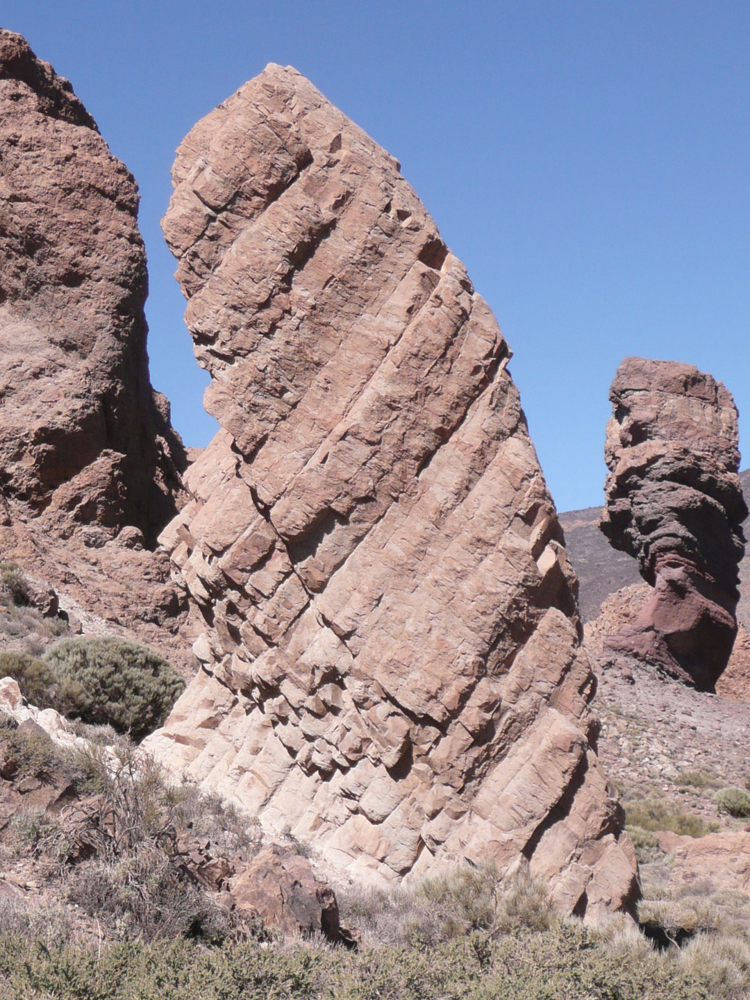 Pic de Teide, Roques de Garcia, filons primés